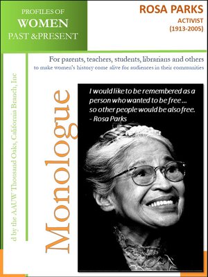 cover image of Profiles of Women Past & Present – Rosa Parks, Activist (1913--2005)